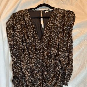 ASTR the Label long sleeved midi dress, size XL